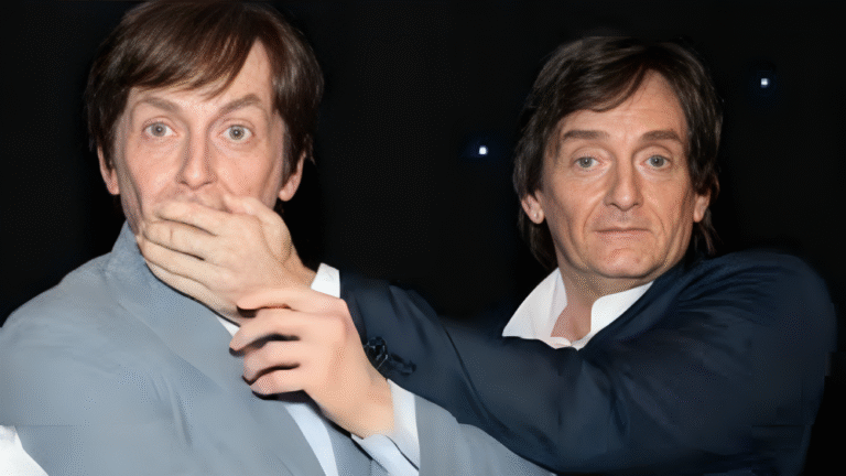 Pierre Palmade et son fils