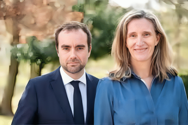 Sébastien Lecornu qui est son compagnon