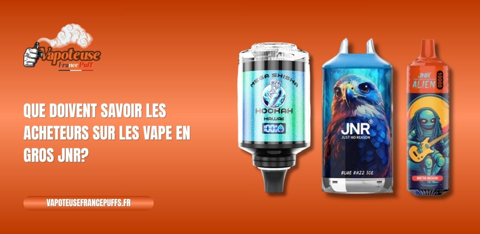 Que doivent savoir les acheteurs sur les vape en gros JNR?