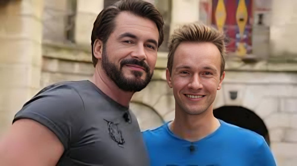 Olivier Minne und sein Mann