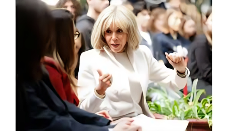 Chute Brigitte Macron